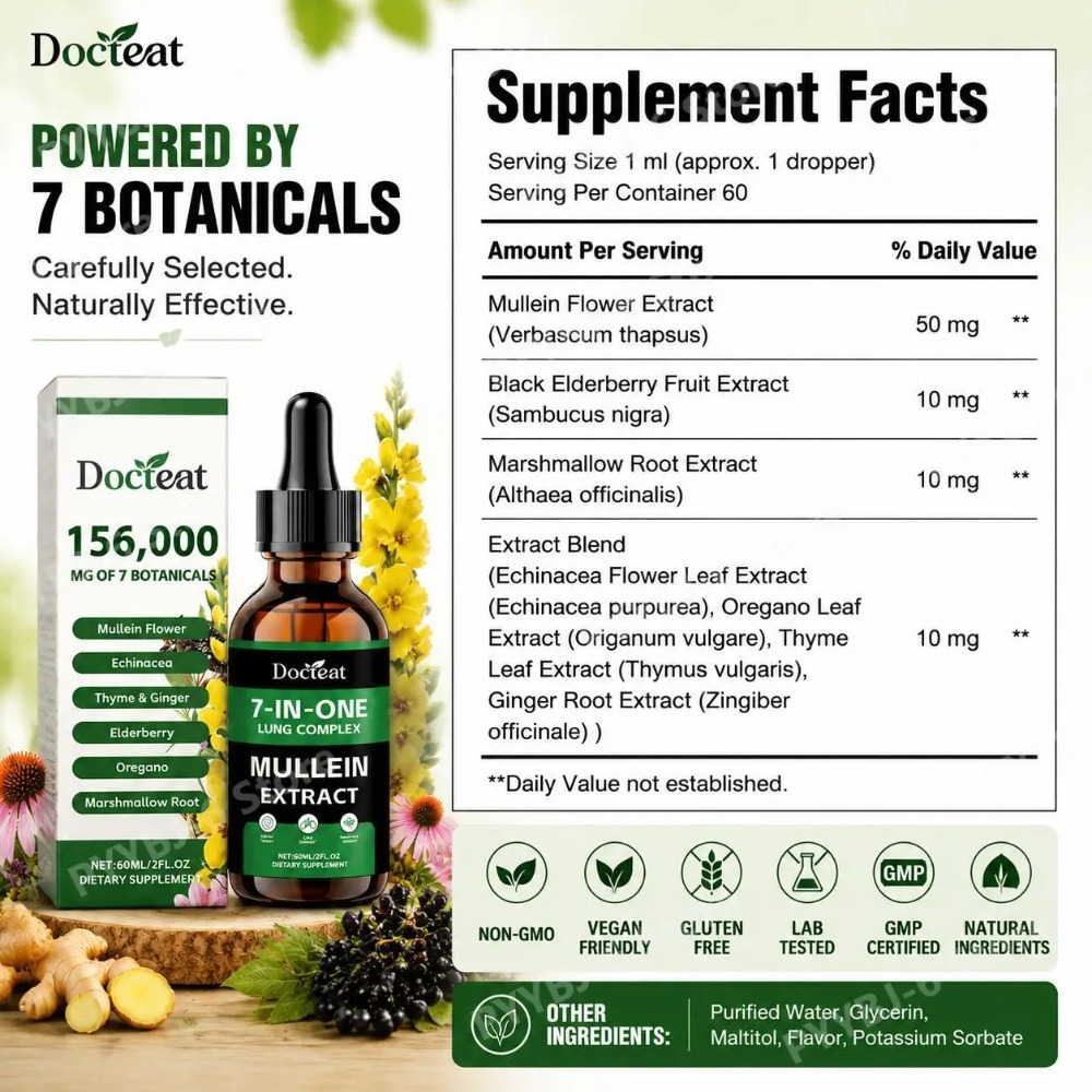 Docteat Gouttes d'extrait de m - Herbal And Wellness avis et prix