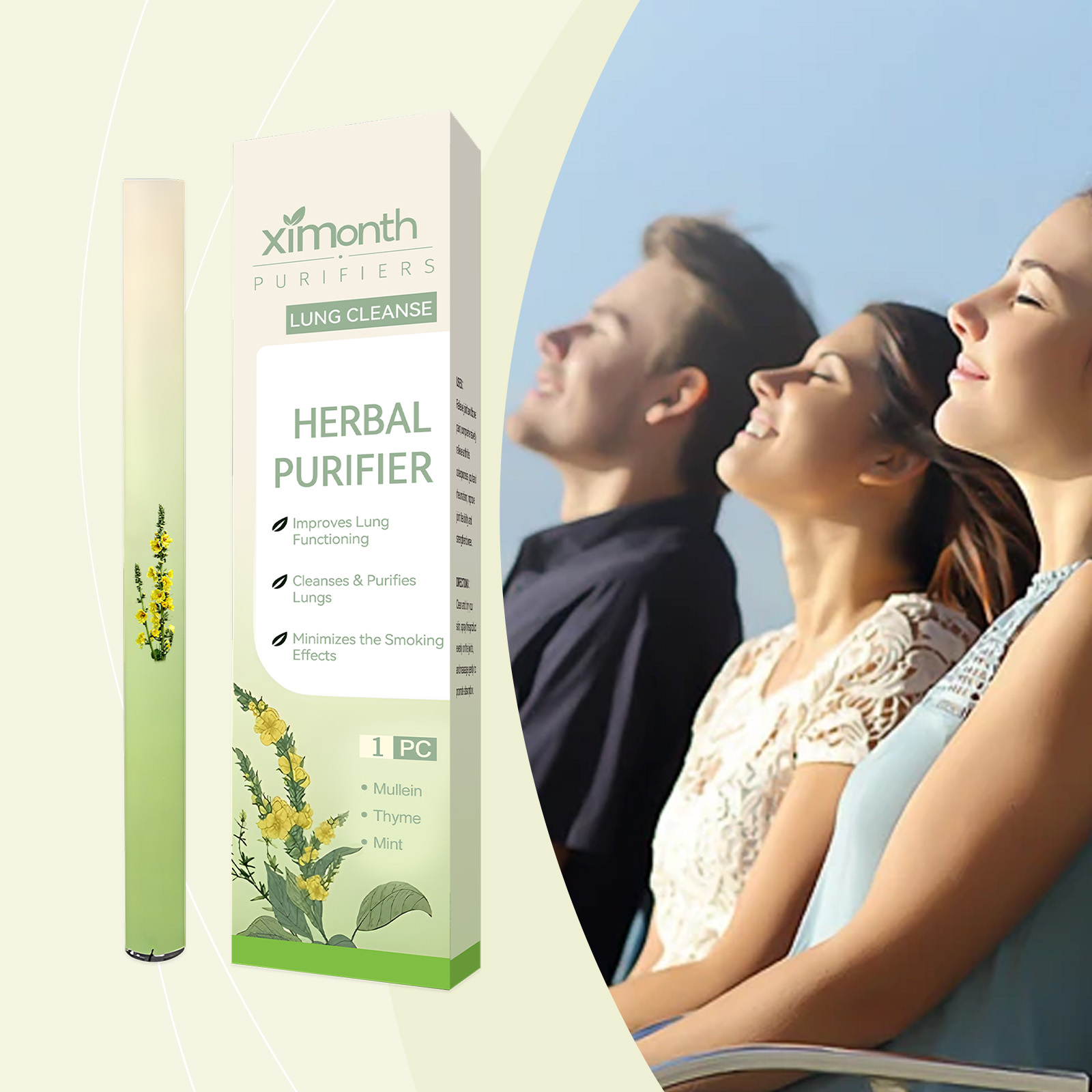 Bâton respiratoire à base de p - Herbal And Wellness avis et prix